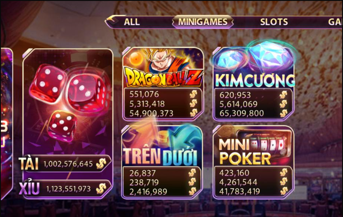 Mini game Gemwin - Trải nghiệm game đổi thưởng có 102 