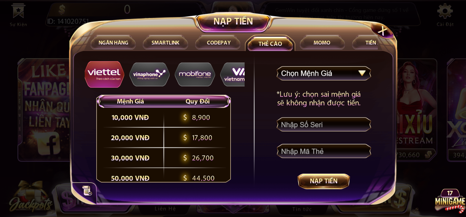 Hướng Dẫn Rút Tiền Tại Gemwin Nhanh Chóng, An Toàn