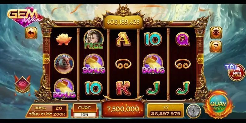 Sảnh game Nổ Hũ Đổi Thưởng - Trò chơi hút khách Đỉnh Cao Tại Gemwin