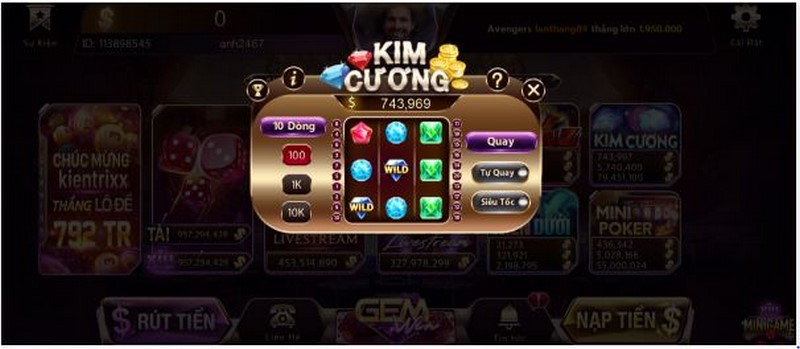 Mini game Gemwin - Vừa Giải Trí, Vừa Kiếm Tiền Nhanh Chóng?